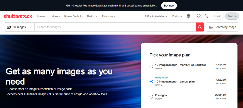 shutterstock online earning platform