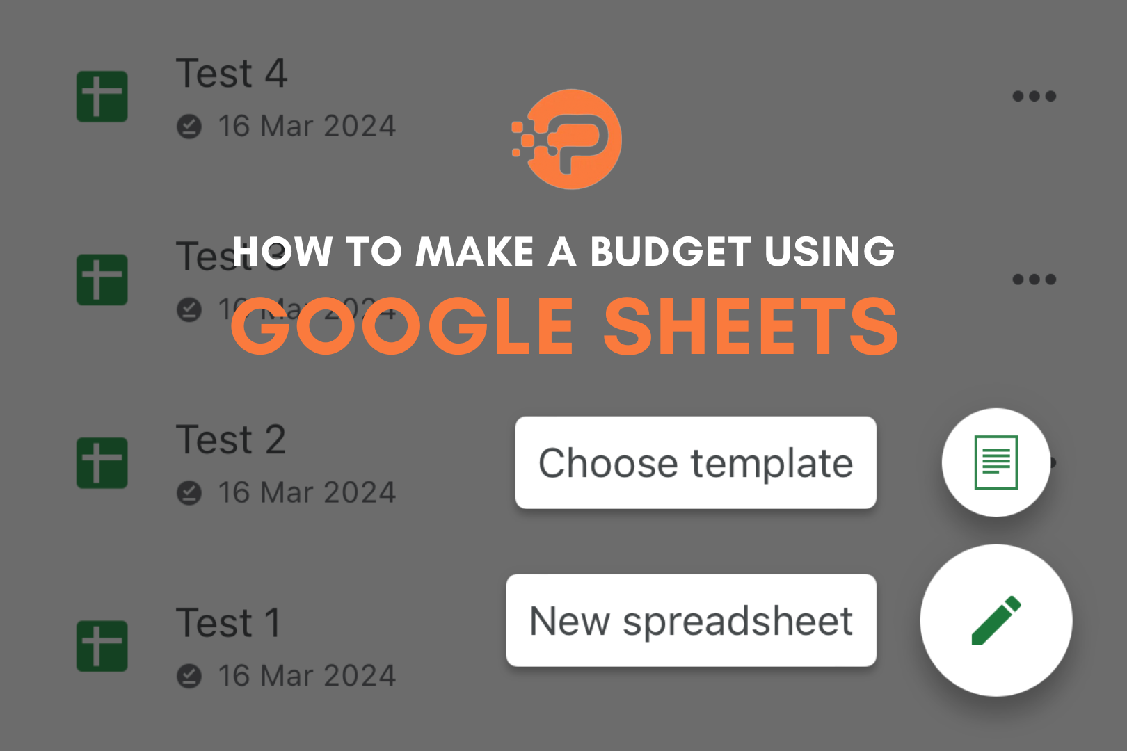 How to Make a Budget Using Google Sheets
