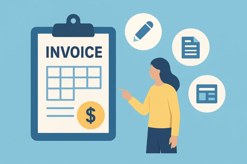 How to Create an Invoice: Invoice Template