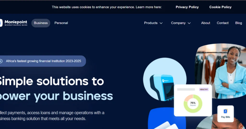 monipoint banking app