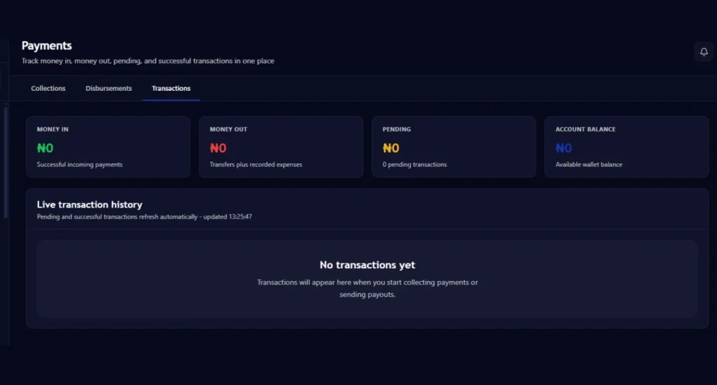 PayCape Payment Dashboard